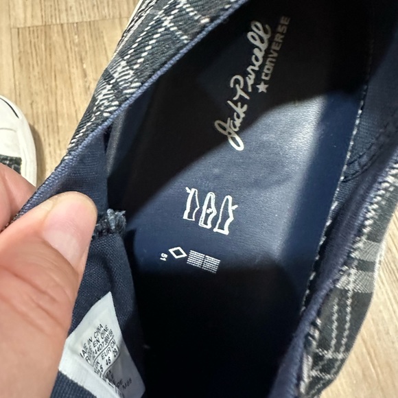 Converse  Jack Purcell  sneakers me s 11.5 good condition - Picture 8 of 10